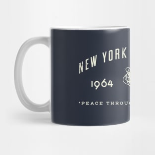 1964 1965 New York World's Fair Tagline Mug